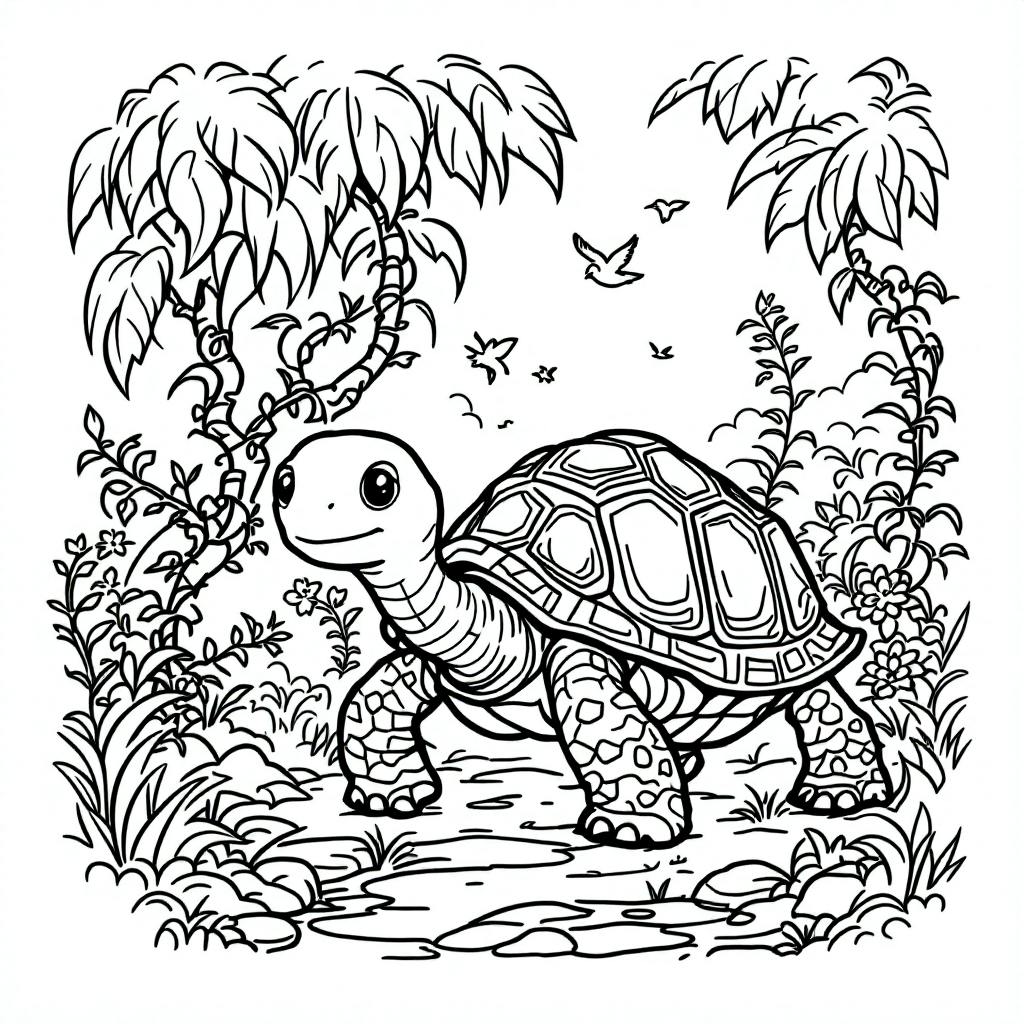 20 Free Printable Turtles Coloring Pages | ColorFun