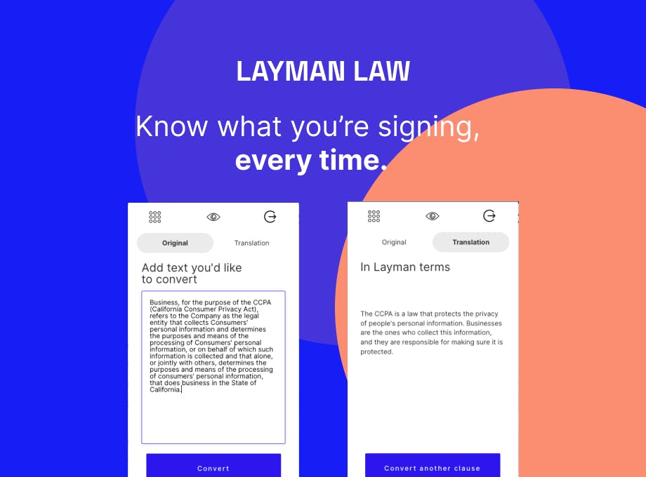 Layman Law Legal jargon in plain english