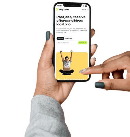 Tiny Jobs on mobile