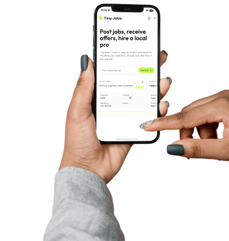 Tiny Jobs on mobile