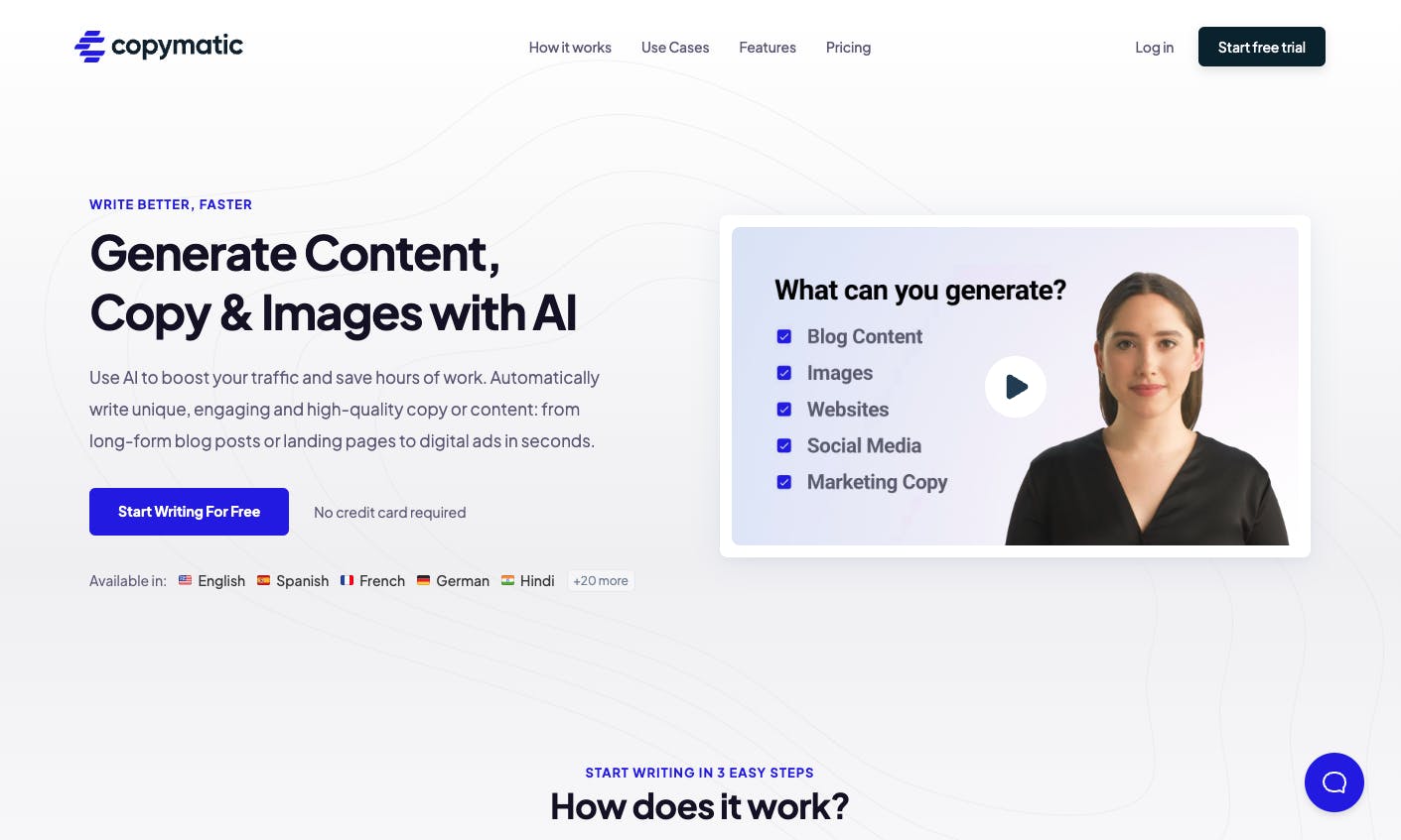 Copymatic Review: Unleashing the Power of AI for Copywriting and ...