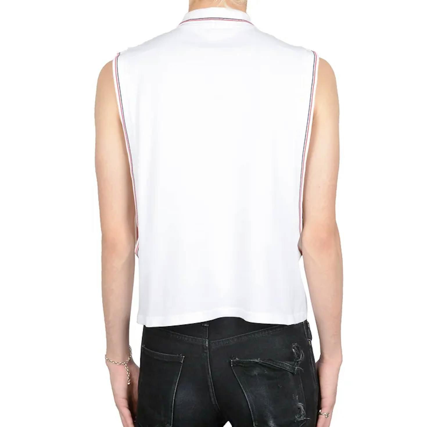 DIOR HOMME BY HEDI SLIMANE SS06 SLEEVELESS POLO SHIRT - ARCHIVESTOCK