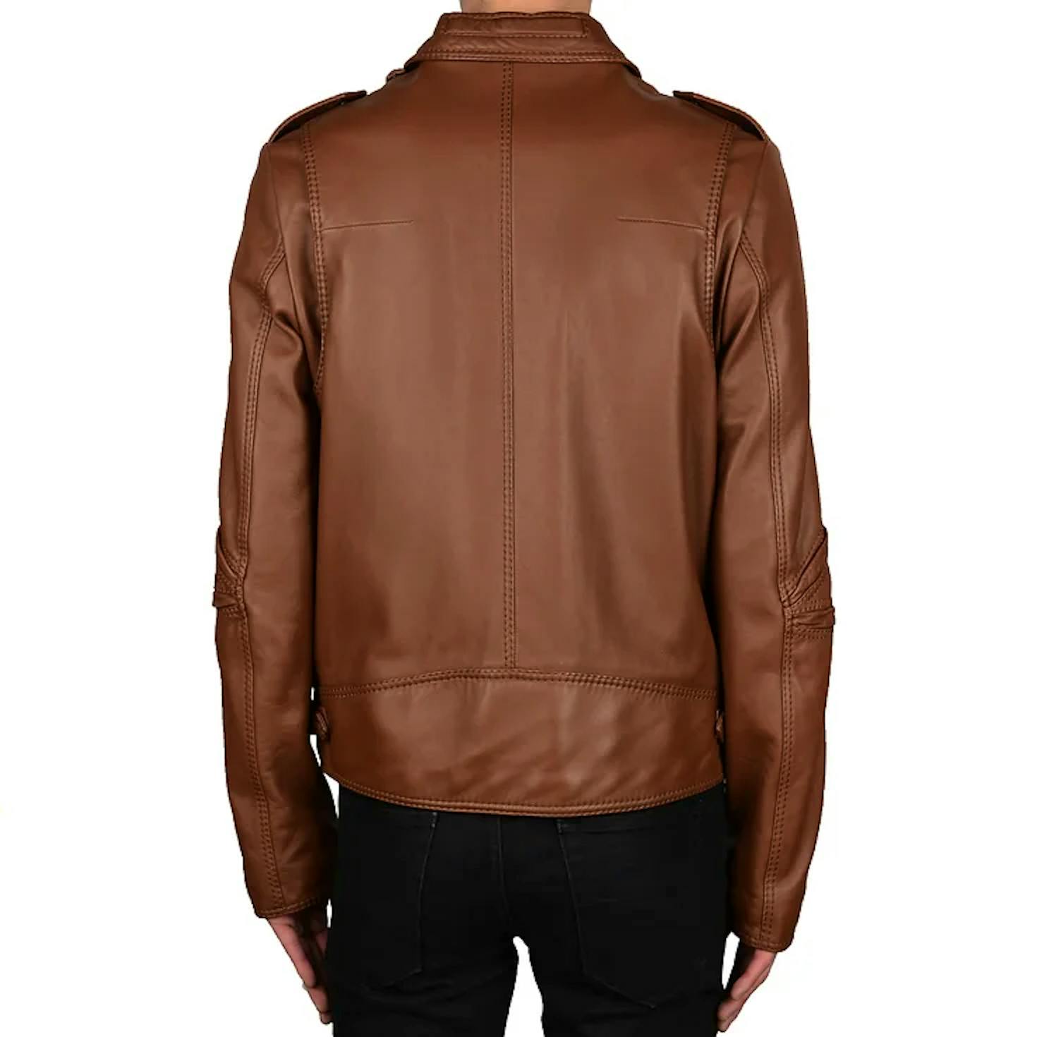 ジャケット・アウター Dior homme by Hedi Slimane 05aw Size46 05AW dior homme Tポケット レザージャケット 46 エディ期