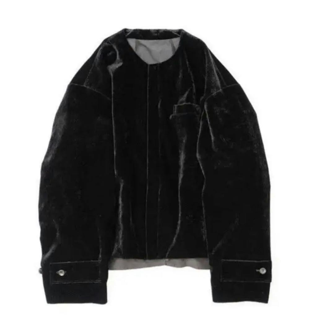 stein(シュタイン)/NO COLLAR VELVET JACKET - ARCHIVESTOCK