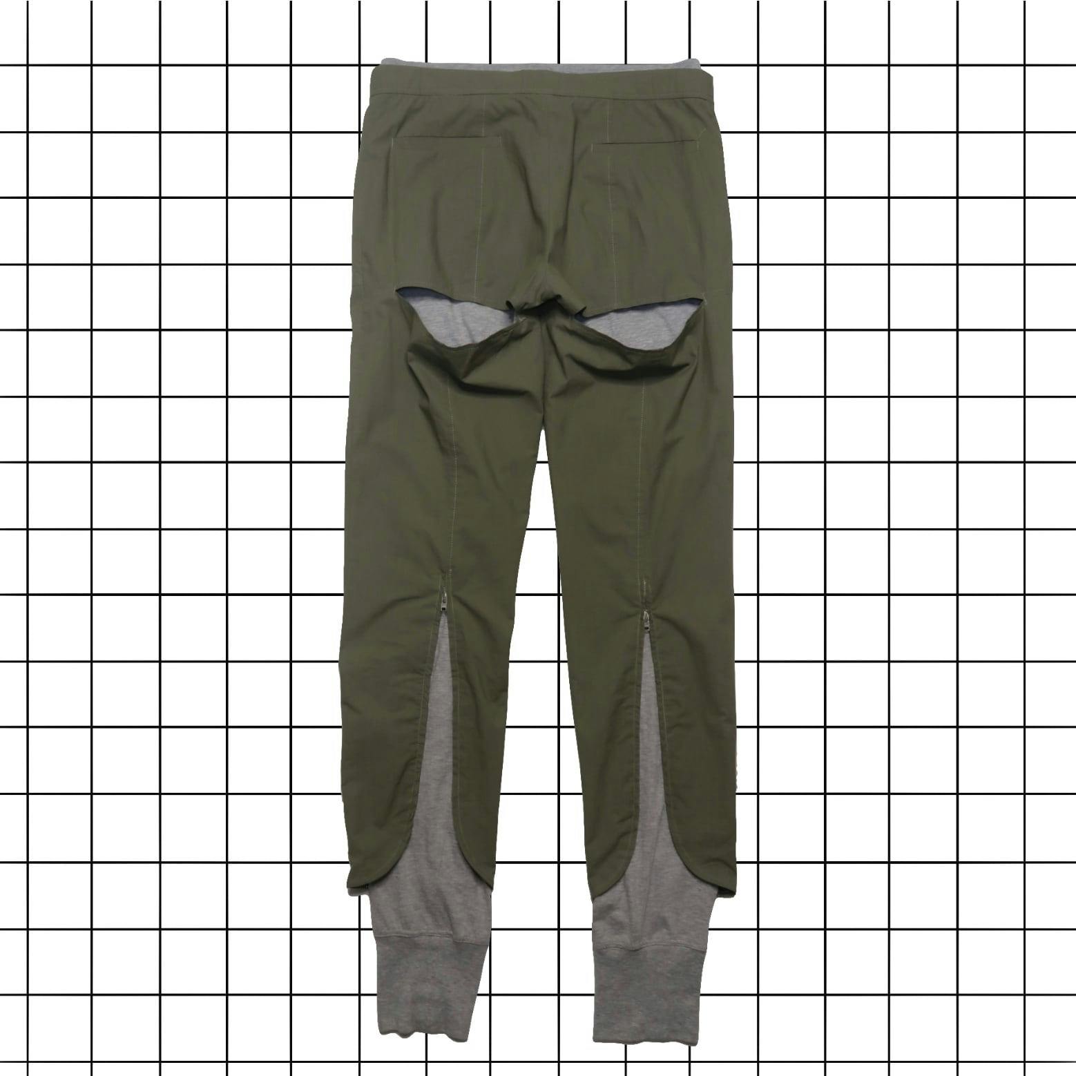 パンツ HUSSEIN CHALAYAN layered cotton pants 46 パンツ HUSSEIN CHALAYAN layered cotton pants 46 HUSSEIN CHALAYAN