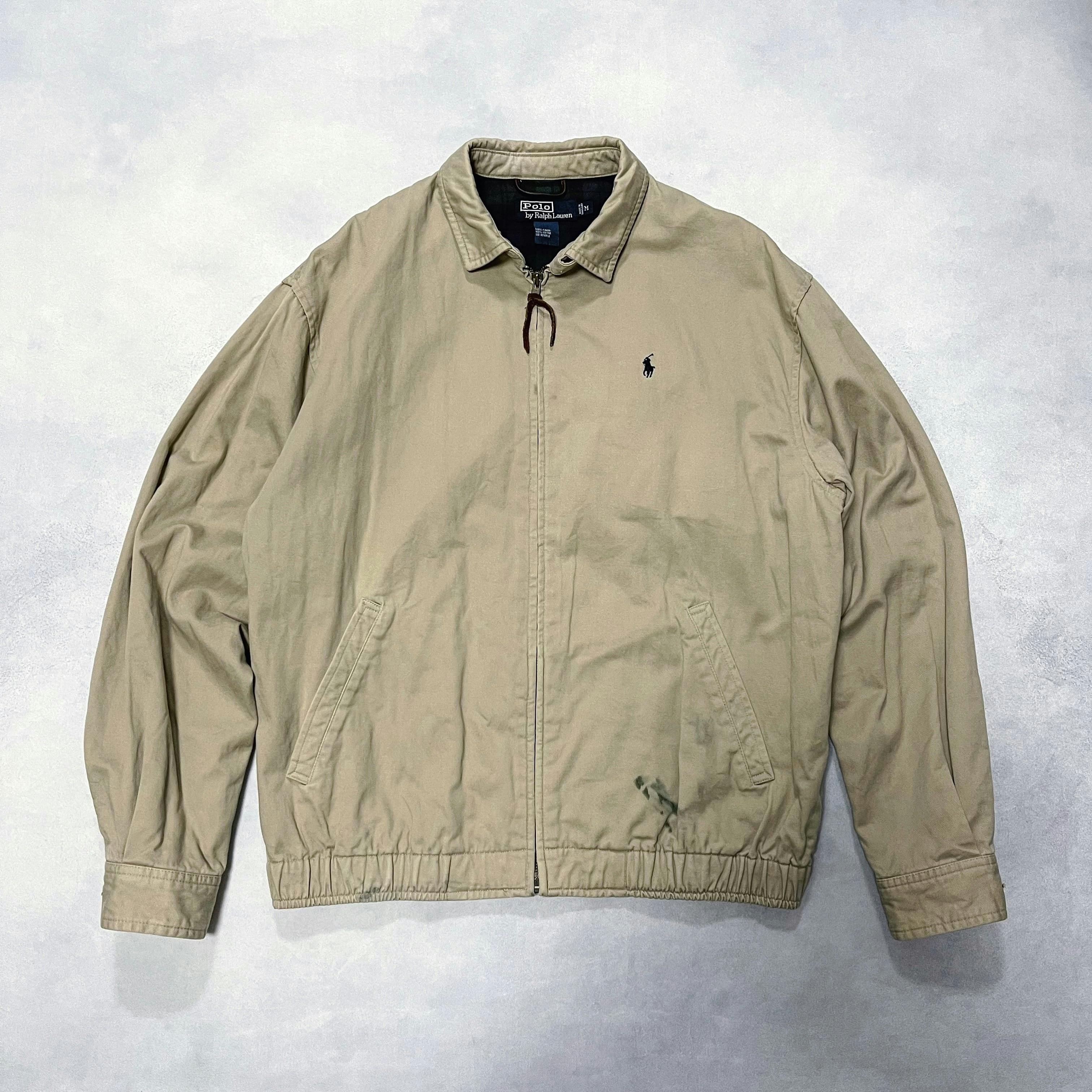 90's Polo Ralph Lauren スイングトップ ベージュ Mサイズ - ARCHIVESTOCK