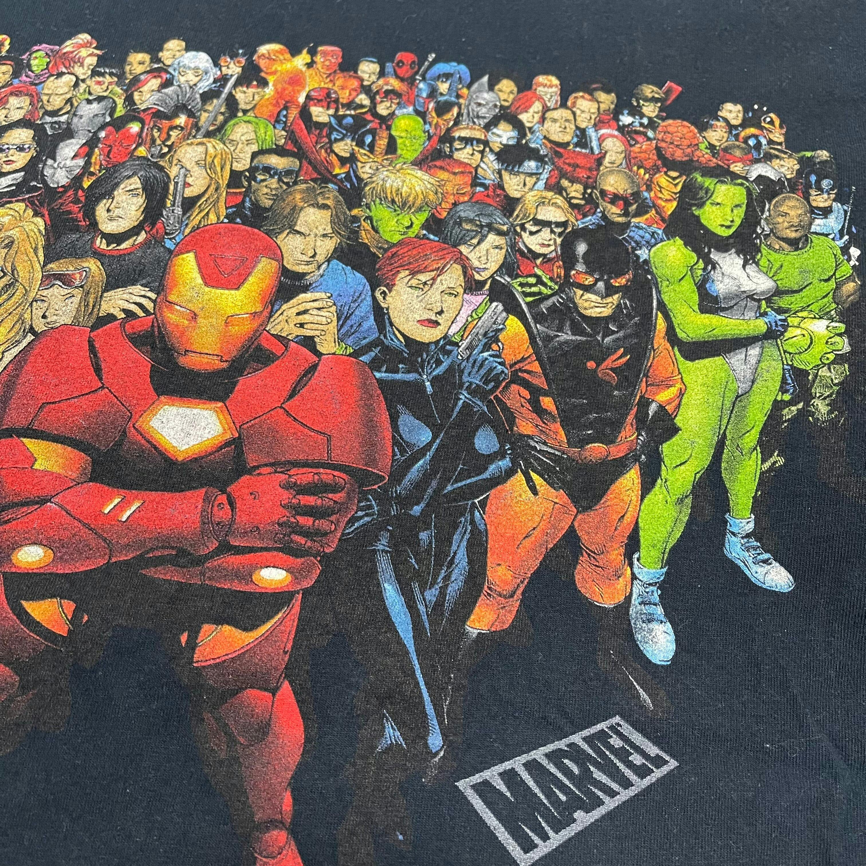 MARVEL 公式タグ】90年代 マーベルコミックス 半袖Tシャツ - ARCHIVESTOCK