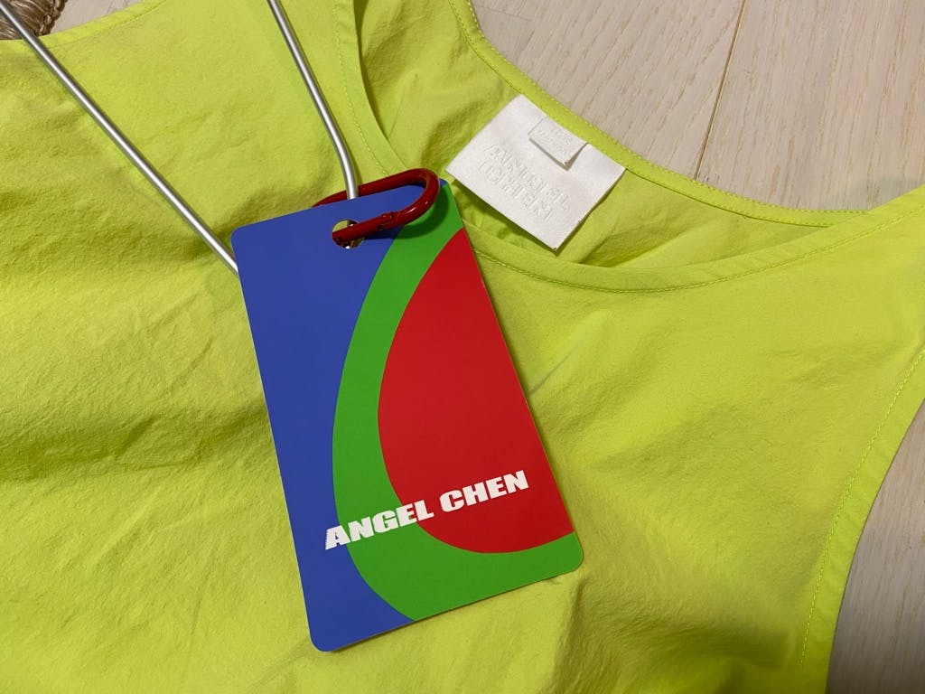 ANGEL CHEN ギャザリングスリーブレスドレス - ARCHIVESTOCK