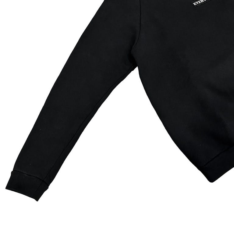 RAF SIMONS 01AW EVERYTHING パッチワークスウェットシャツ Riot Riot