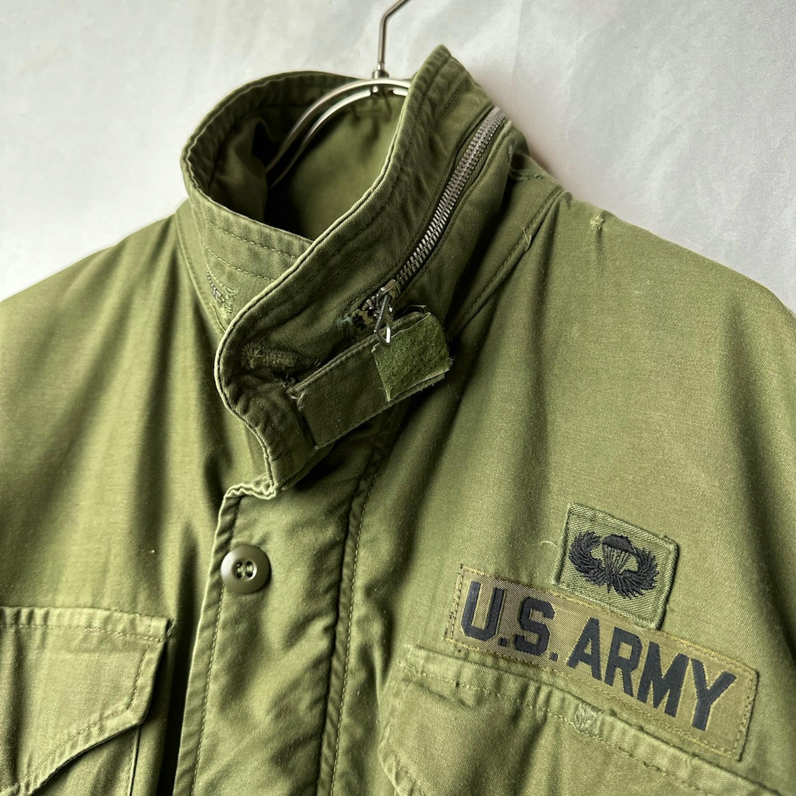 60s U.S.ARMY M65 1st 実物 フィールドジャケット エポーレット