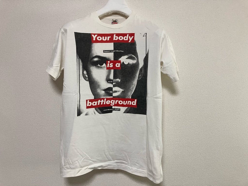 90s BARBARA KRUGER vintage Art Tshirt - ARCHIVESTOCK