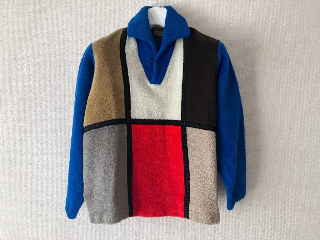 60s KODIAK Pullover Faux fur made in usa - ARCHIVESTOCK