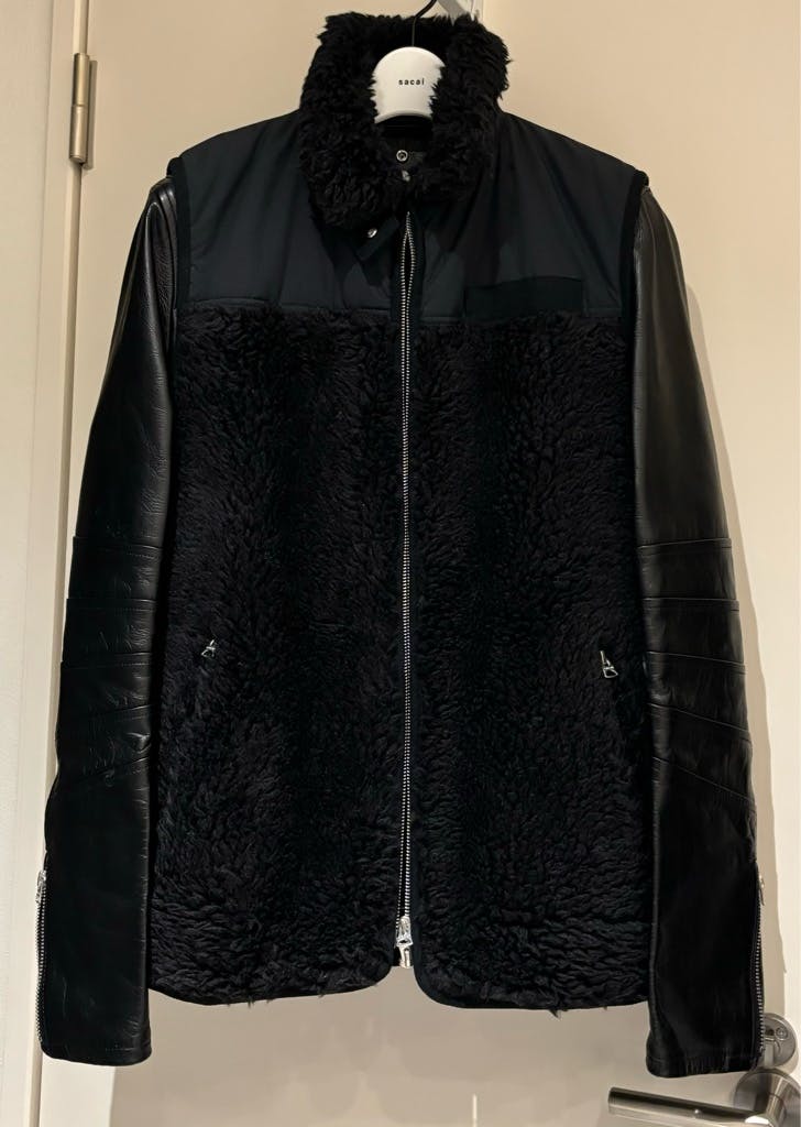 sacai 4way レザーライダースジャケット - ARCHIVESTOCK