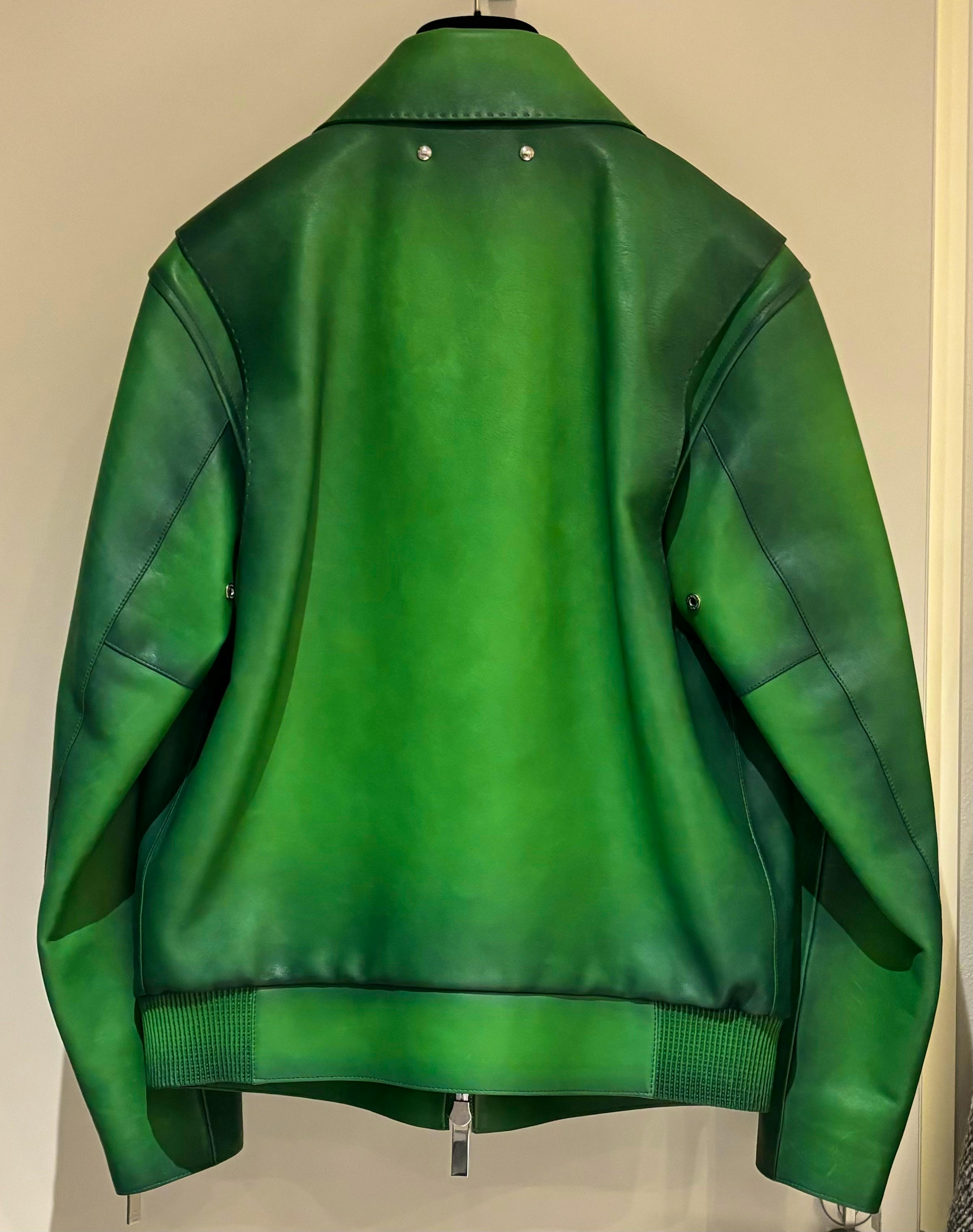 BERLUTI パティーヌ レザーブルゾン 46 - ARCHIVESTOCK