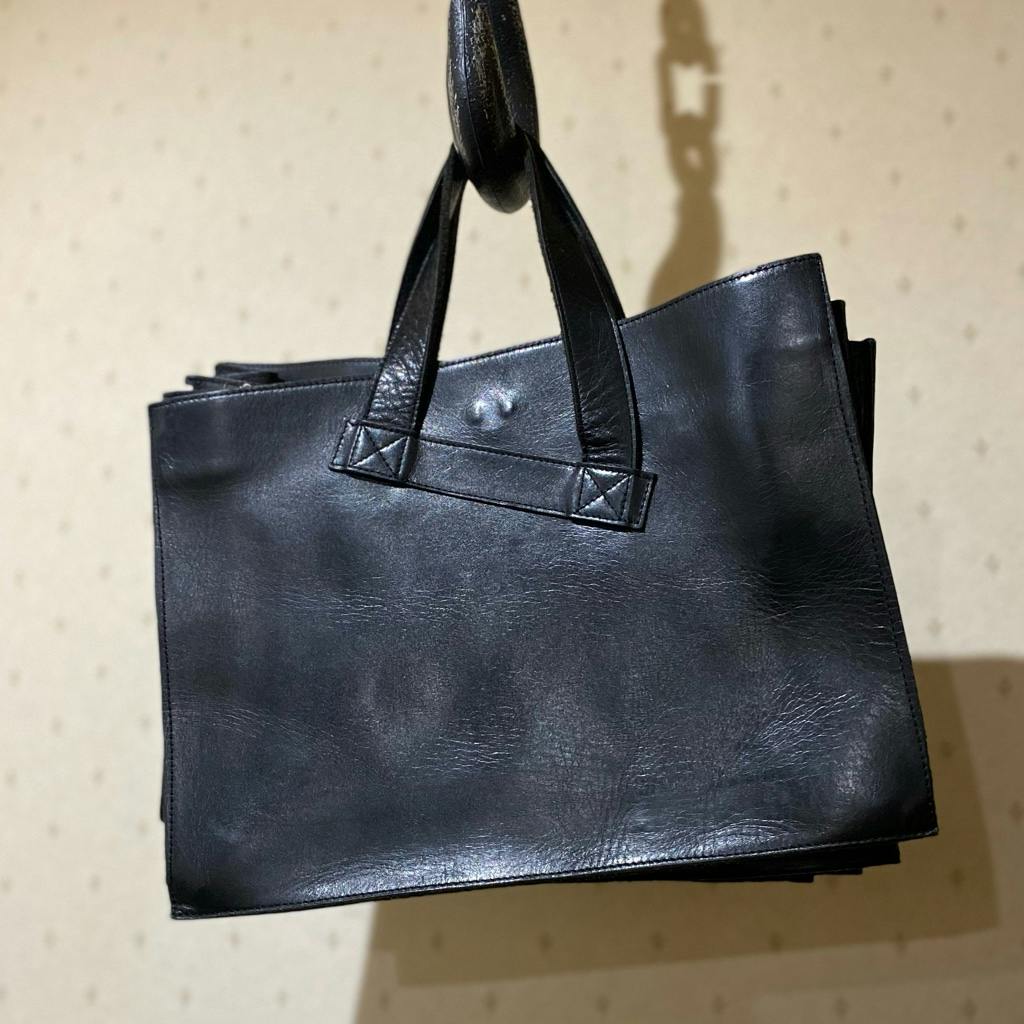 ARCHIVE Masaki Matsushima Accordion Bag Leather Handbag - ARCHIVESTOCK