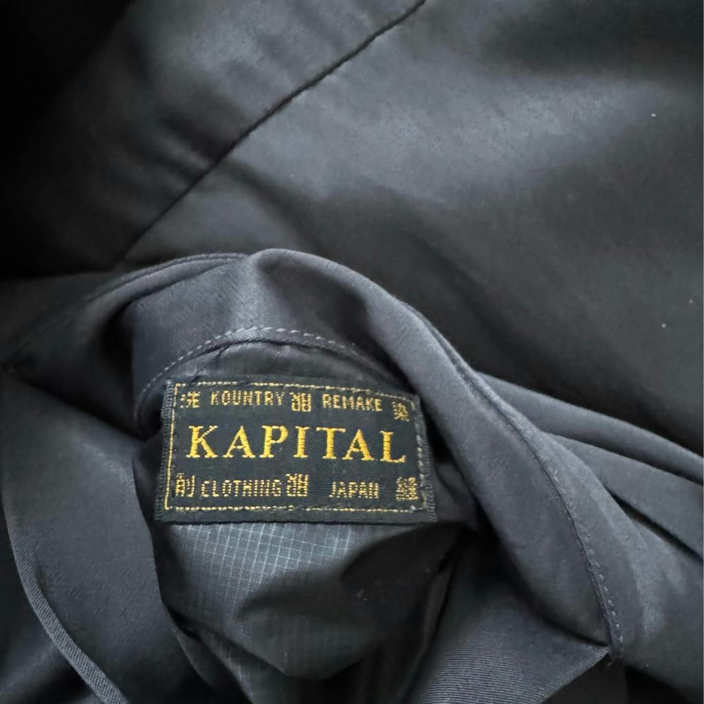 kapital ダウンベスト KEELウィービングベスト - ARCHIVESTOCK