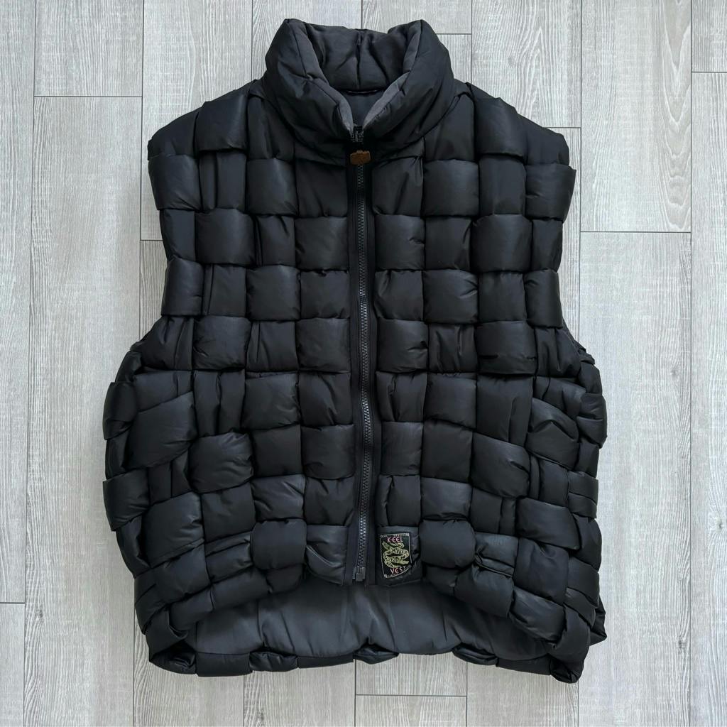 kapital ダウンベスト KEELウィービングベスト - ARCHIVESTOCK