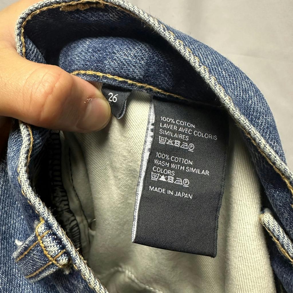 希少◇CELINE セリーヌ ワイドデニムパンツ W_FL_019 ストレート