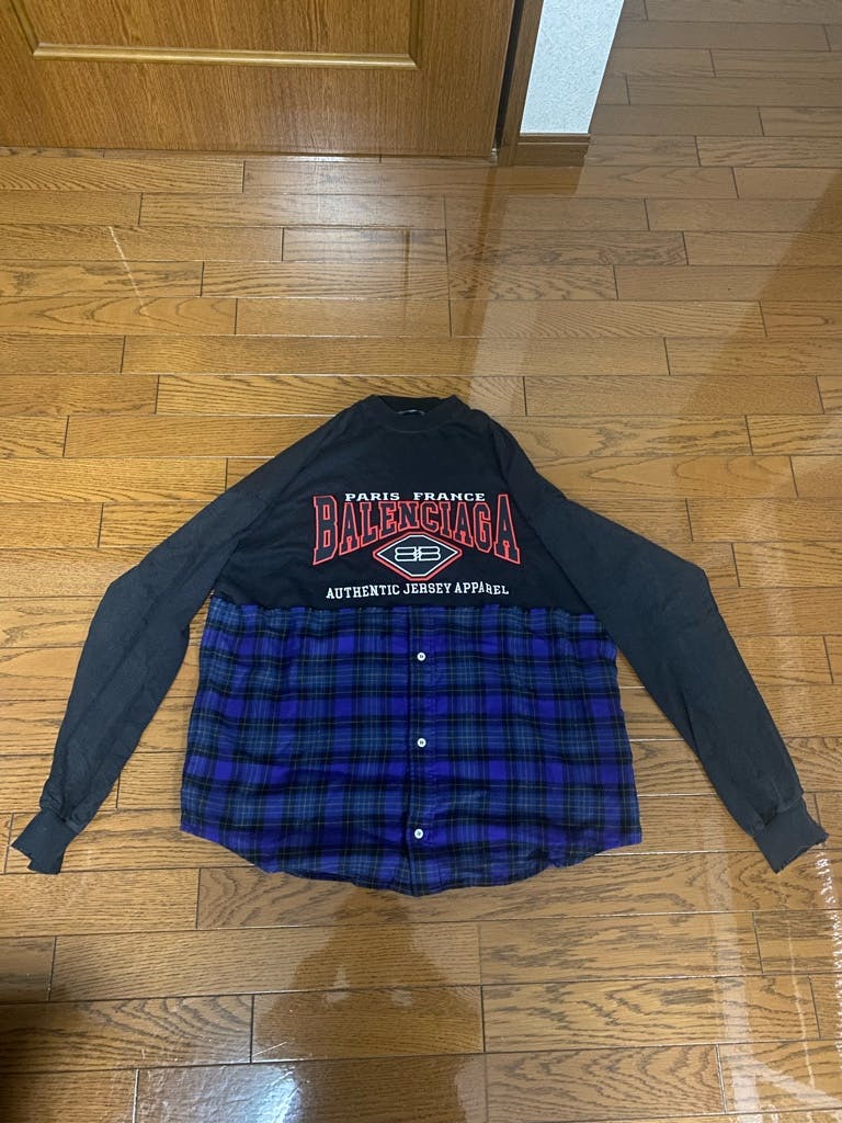 BALENCIAGA Authentic Patched ロングスリーブシャツ - ARCHIVESTOCK