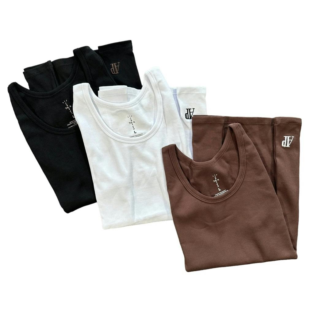 CJ x AP LOGO 3-PACK TANK L Audemars Piguet × Travis Scott Cactus