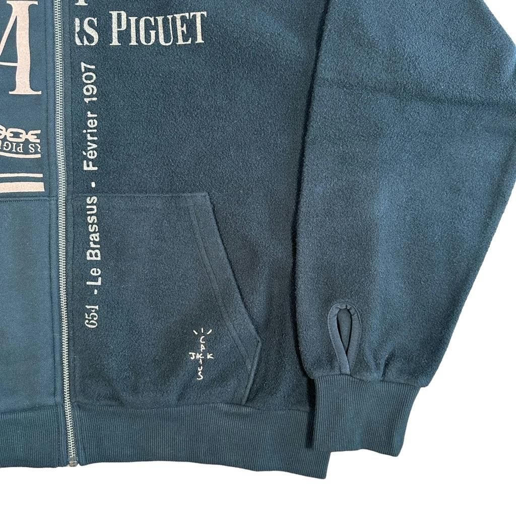 CJ x AP SPLIT LOGO ZIP UP HOODIE L Audemars Piguet × Travis Scott