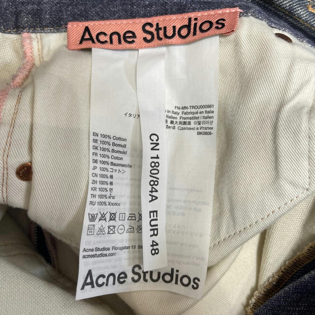 acne studios 24ss トロンプルイユ 転写 デニム acne studios 24ss トロンプルイユ 転写 デニム - ARCHIVESTOCK