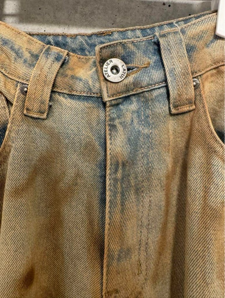 LATUI ATELIER O．A．F JEANSデニムパンツ ライトインディゴ