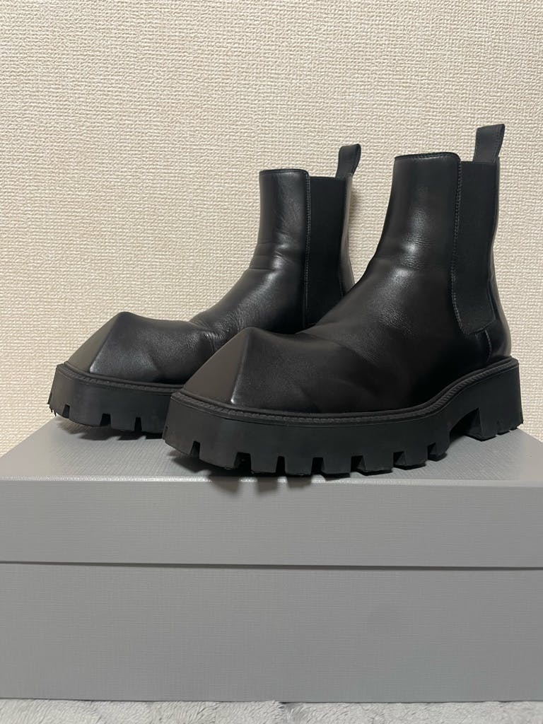 靴 balenciaga rhino boot 41 BALENCIAGA rhino boots リノブーツ41