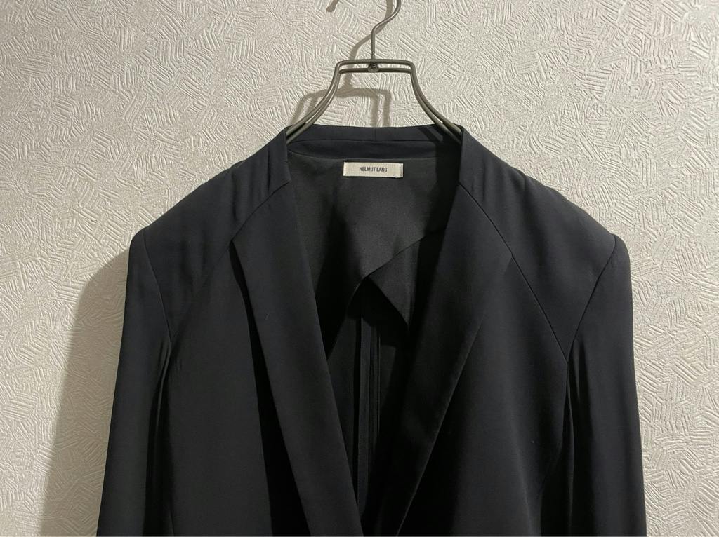 HELMUT LANG ロールアップ ノーカラー ジャケット / テーラード 【公式 