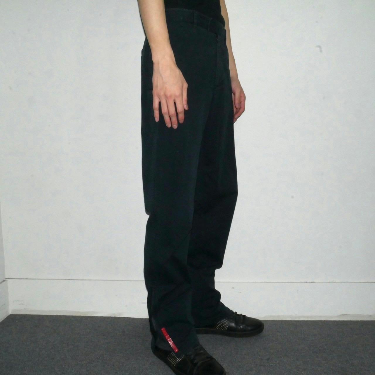 GOAT ESSENCE TUCK WIDE PANTS BLACK サイズ2 goat essence ワイド