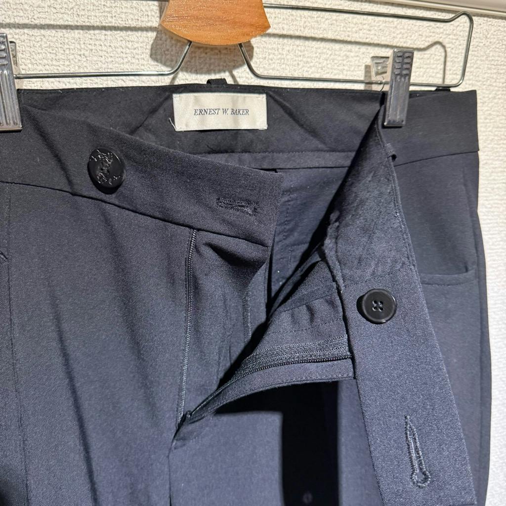 タグ付き新品 ERNEST W. BAKER フレア トラウザー Mサイズ 【公式通販】