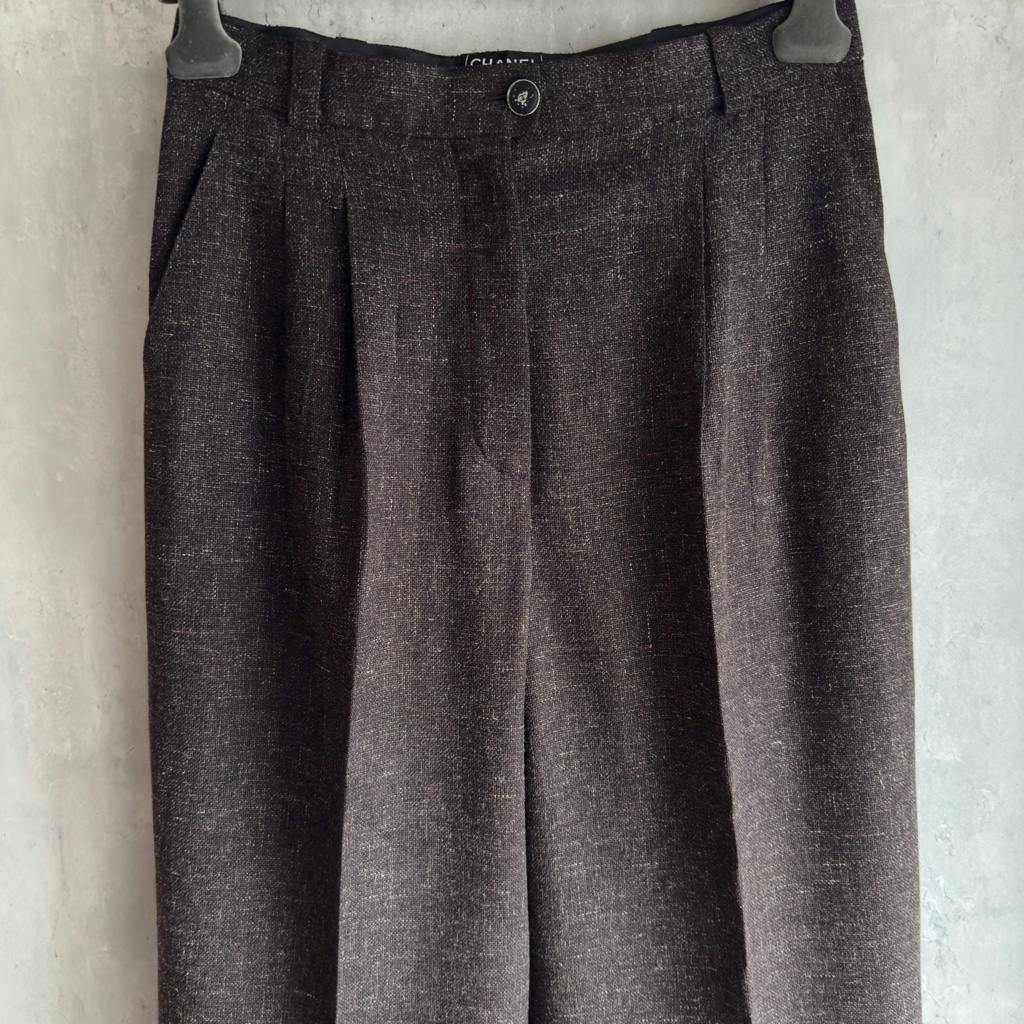 CHANEL Highrise Wide Slacks 02SPRING - ARCHIVESTOCK CHANEL Highrise Wide Slacks 02SPRING - ARCHIVESTOCK