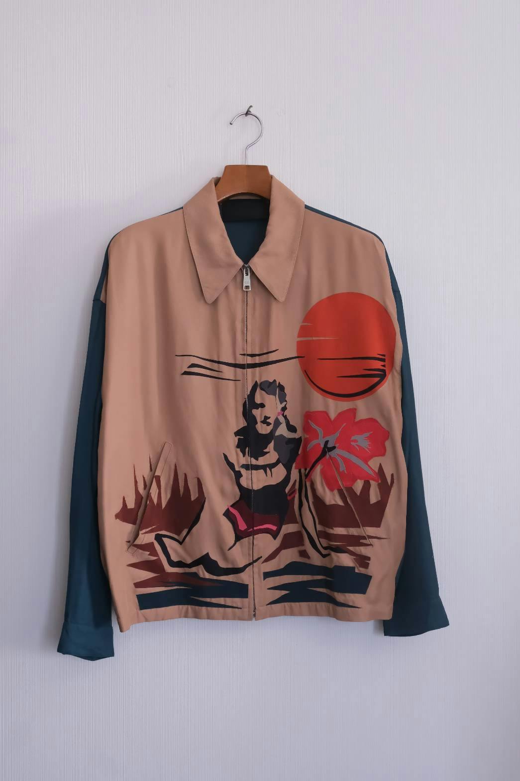 Prada 14ss hawaiian jacket - ARCHIVESTOCK