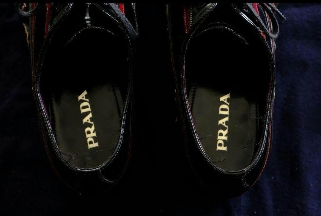 Prada 12aw flower shoes 39.5 - ARCHIVESTOCK