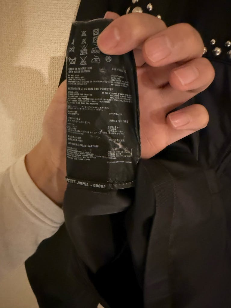 PRADA(プラダ) / 12SS/スタッズブルゾン/ナイロンジャケット/46