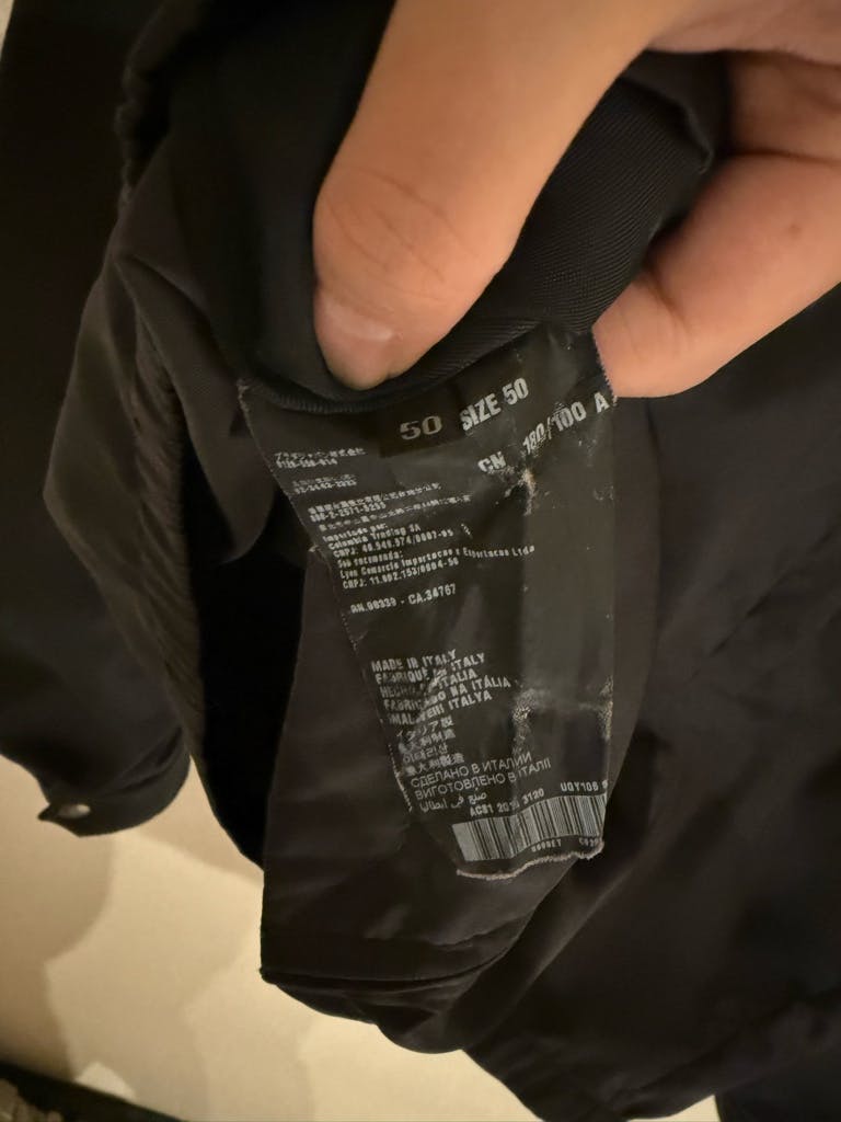 prada 12ss archiveスタッズブルゾン メンズ