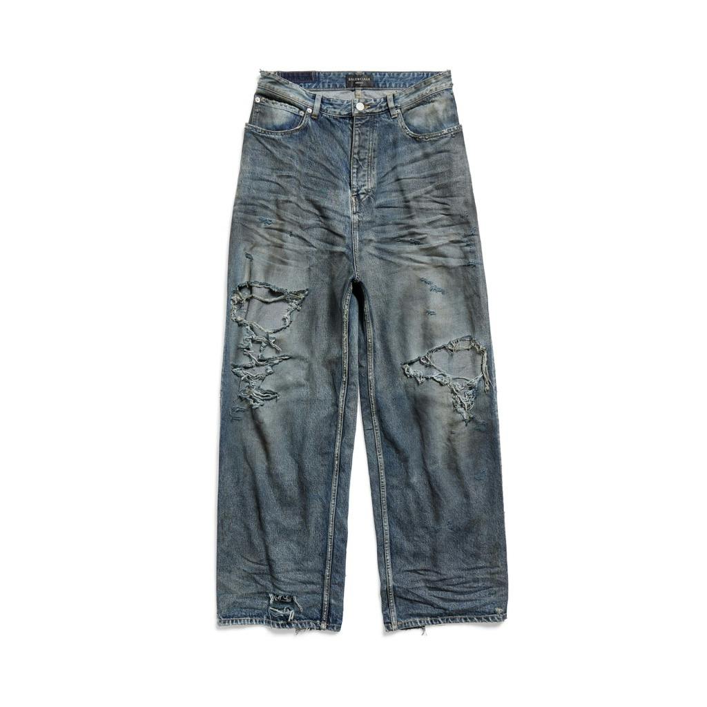 balenciaga baggy denim バレンシアガ ダメージバギーデニム