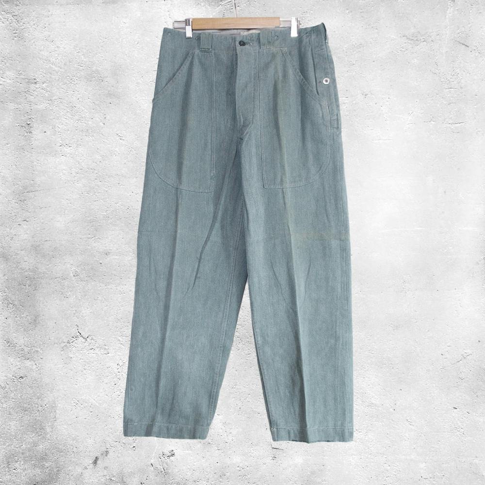 パンツ 50~80s Swiss military denim work pants TRS1167_Swiss_Denim_Work_Pants