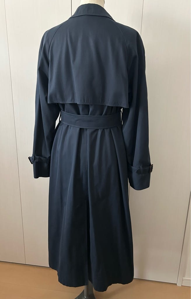 英国製 アクアスキュータム Aquascutum トレンチコート ステンカラー