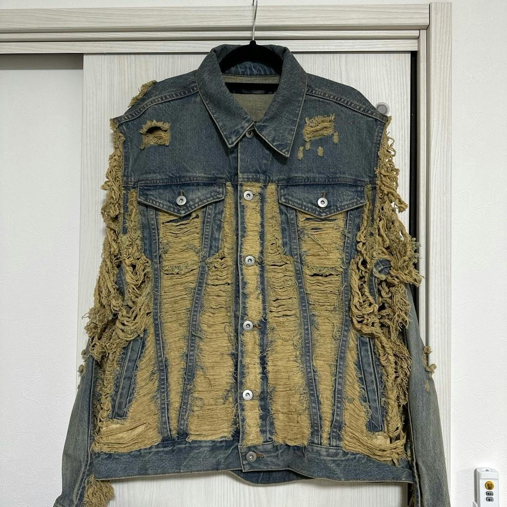 JUN/NAKAYAMA デニムジャケット清 東林蓮社 硯型古墨 乾隆 約1678g