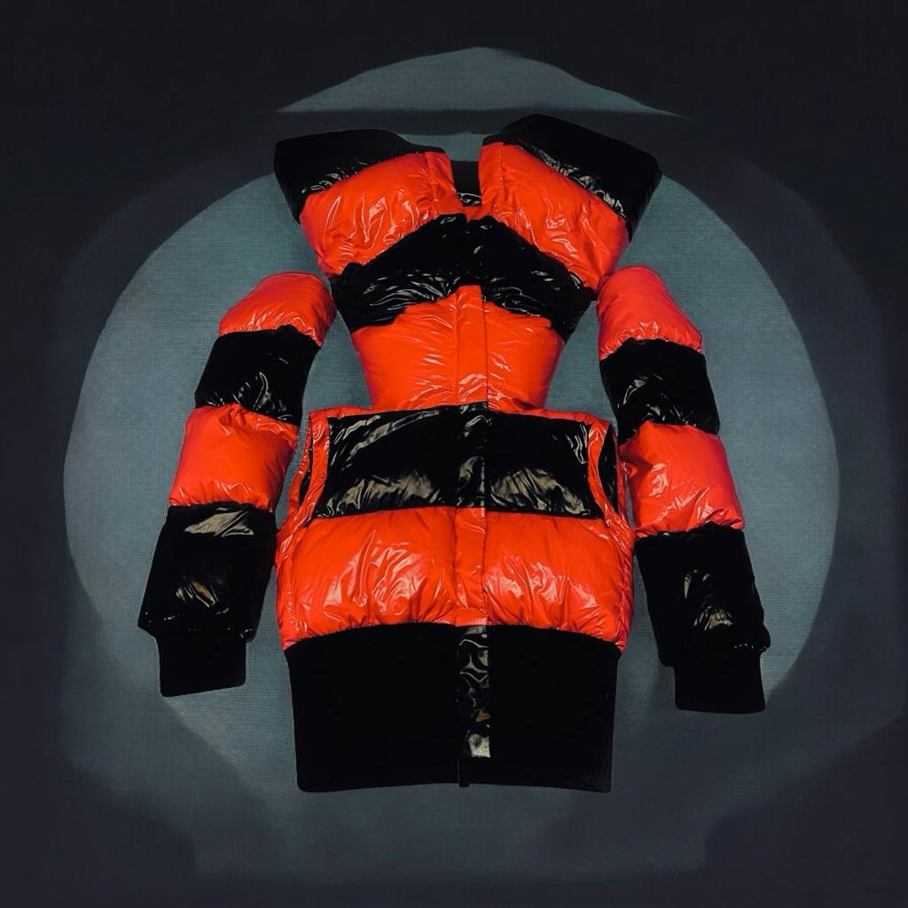 BURBERRY by Riccaldo Tisci Runway Sample Huge Collar Puffer