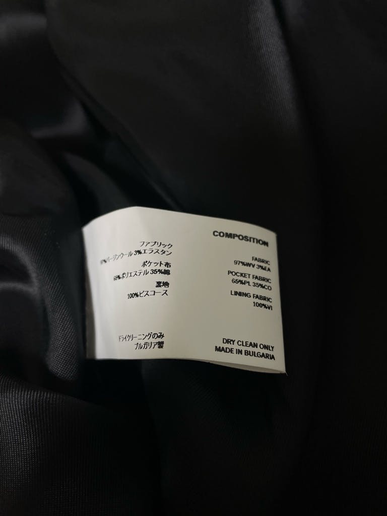 kiko kostadinov 24aw Ohne K-Dart ジャケット 44 - ARCHIVESTOCK