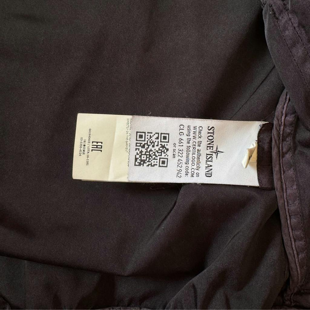 Stone Island シャドウプロジェクト ガーメントダイ 短丈 MA-1