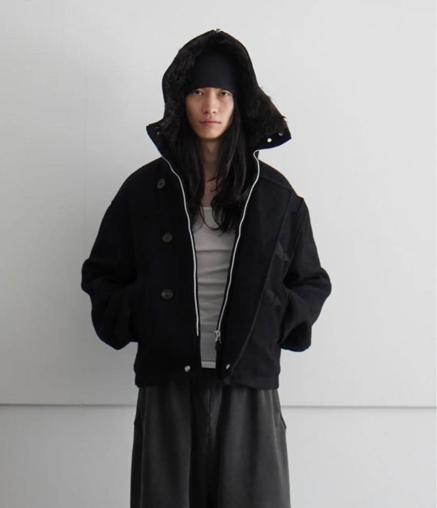 Our Legacy - Duluth Jacket Classic Black Stamped Wool