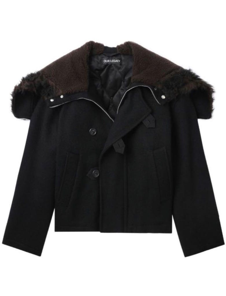 ジャケット・アウター Our Legacy duluth jacket n2b Our Legacy - Duluth Jacket Classic Black Stamped Wool