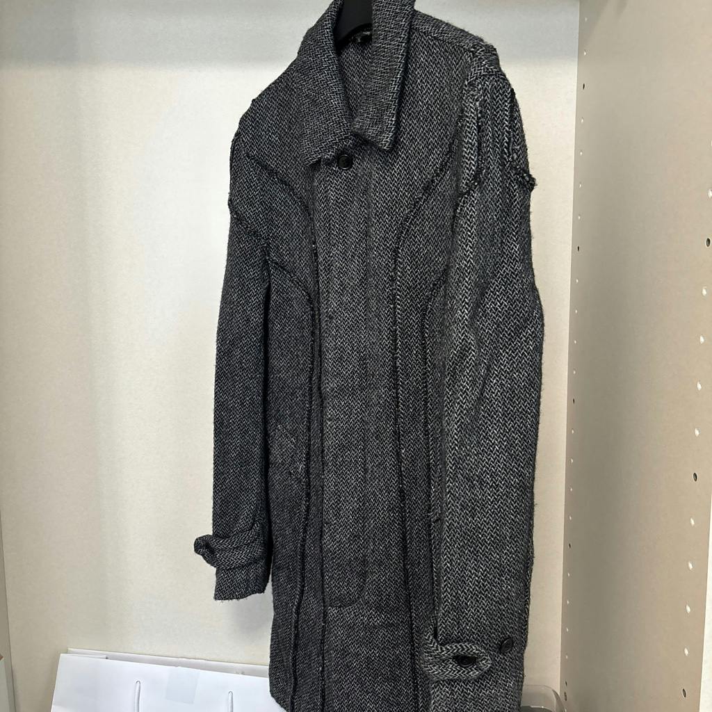 名作 comme des garcons homme plus カーブ期 ツイードコート