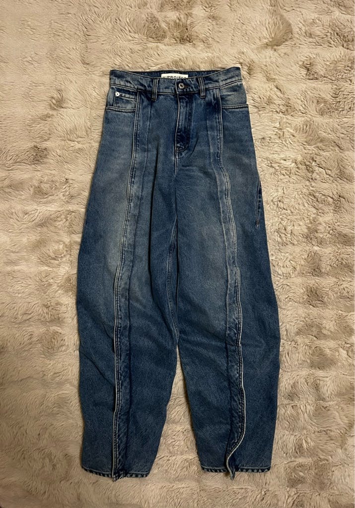 Y/project バナナジーンズ　Banana jeans Blue Banana Jeans by Y/Project on Sale