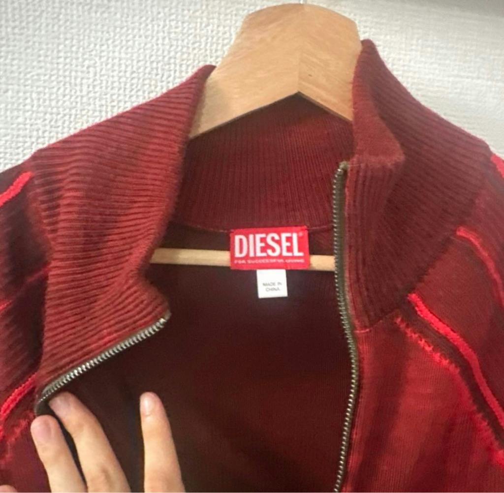 お中元 お歳暮 お年賀 夏 冬 年末年始のご挨拶 ギフト 通販な Diesel 23AW K-IRINI KNIT ドライバーズニット - ARCHIVESTOCK トップス