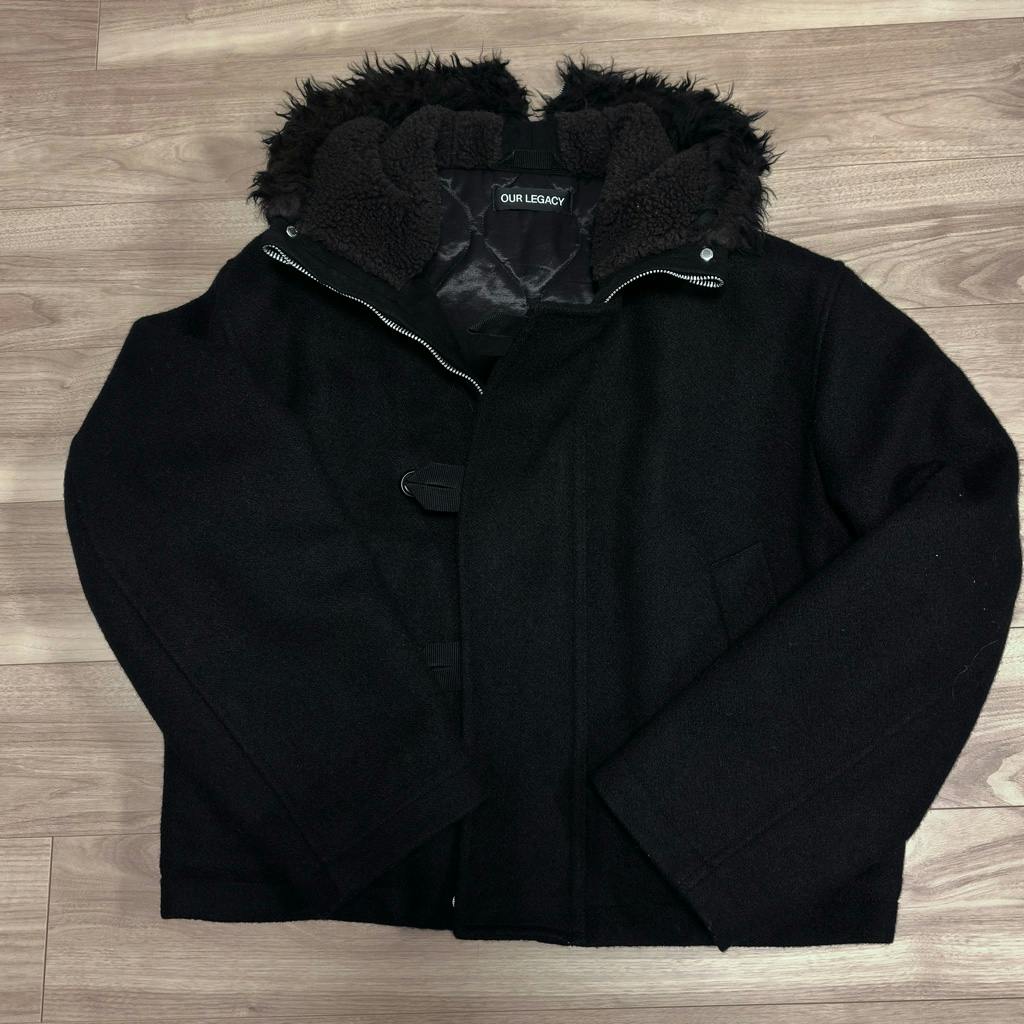 Our Legacy - Duluth Jacket Classic Black Stamped Wool