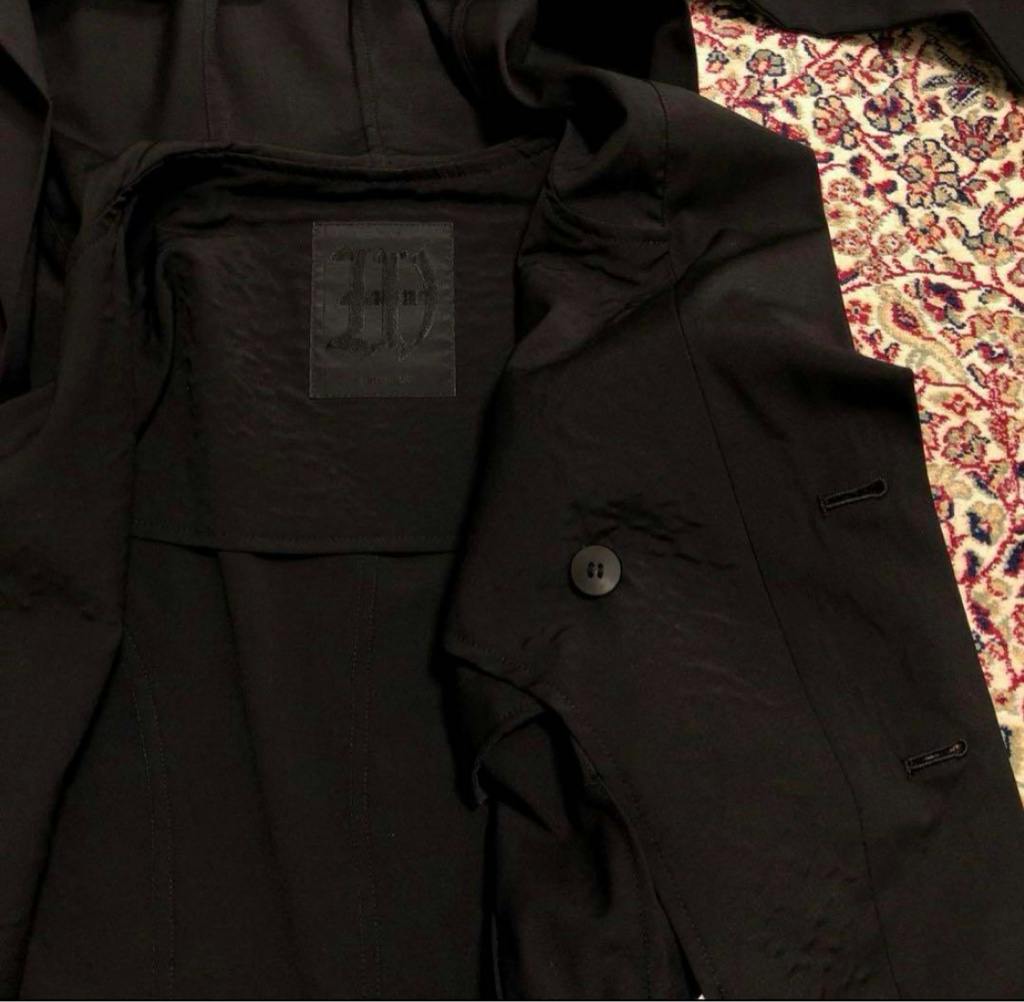 y*様 Yohji Yamamoto archive フードダブルジャケット 短 Yohji Yamamoto archive フードダブルジャケット 短丈